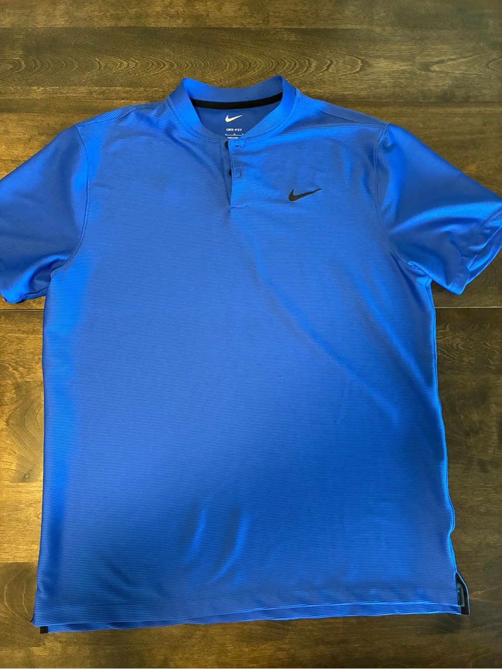 NIKE Men's Dri-FIT Royal Blue Velocity Blade
Golf Polo Sz Large *SEE PHOTOS*